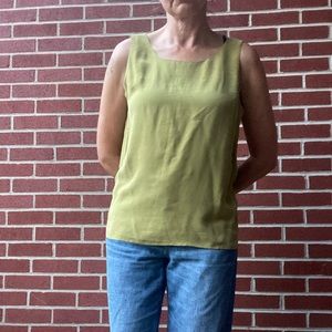 Silk tank top